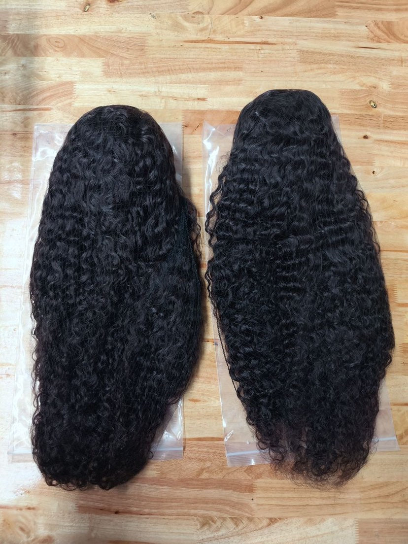 Water wave 5x5 wigs-middle part
